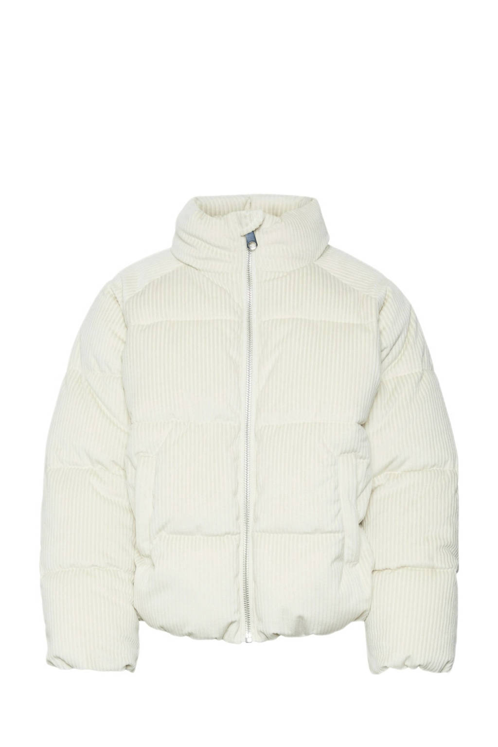 VERO MODA GIRL corduroy jasje VMDEBBIESOFIA ecru