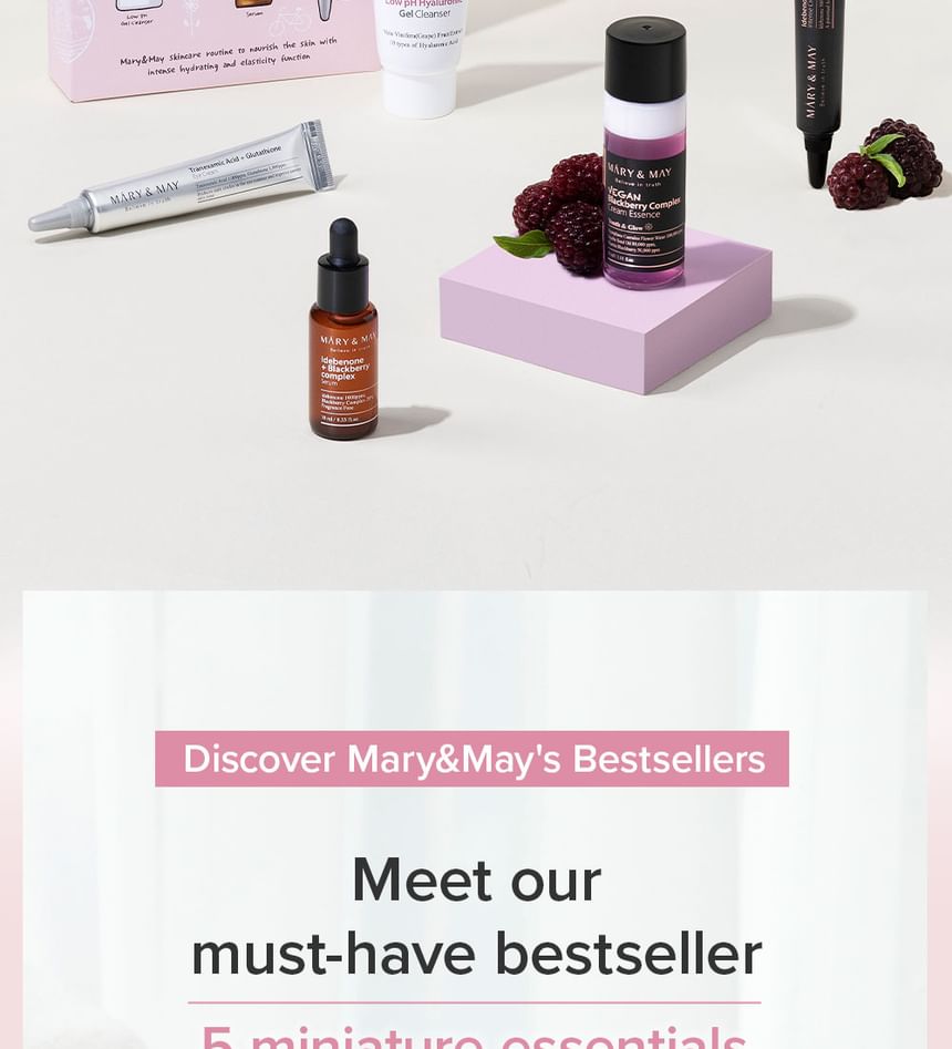 Mary&May - Intensieve Hydraterende Reisset