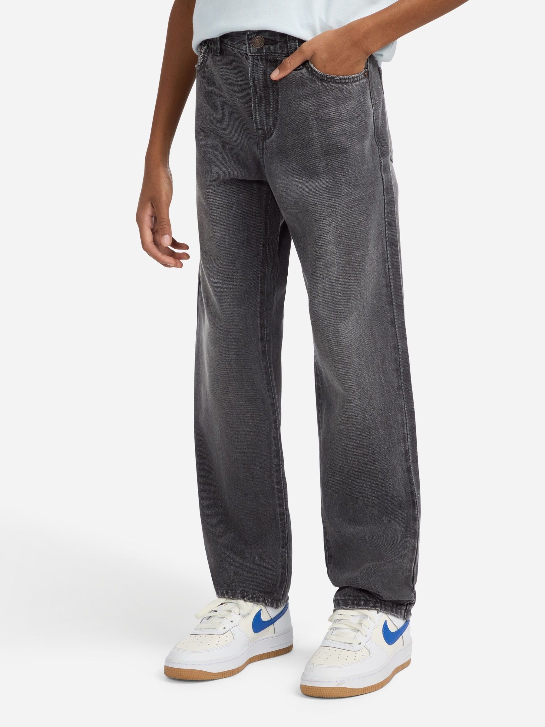 Zwart - Abercrombie & Fitch Loose Fit Jeans