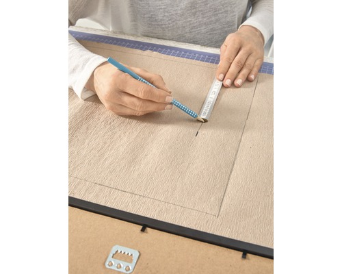 tesa lijmspijker voor behang & pleisterwerk, verstelbaar, wit, draagvermogen 2 kg, 2 stuks.