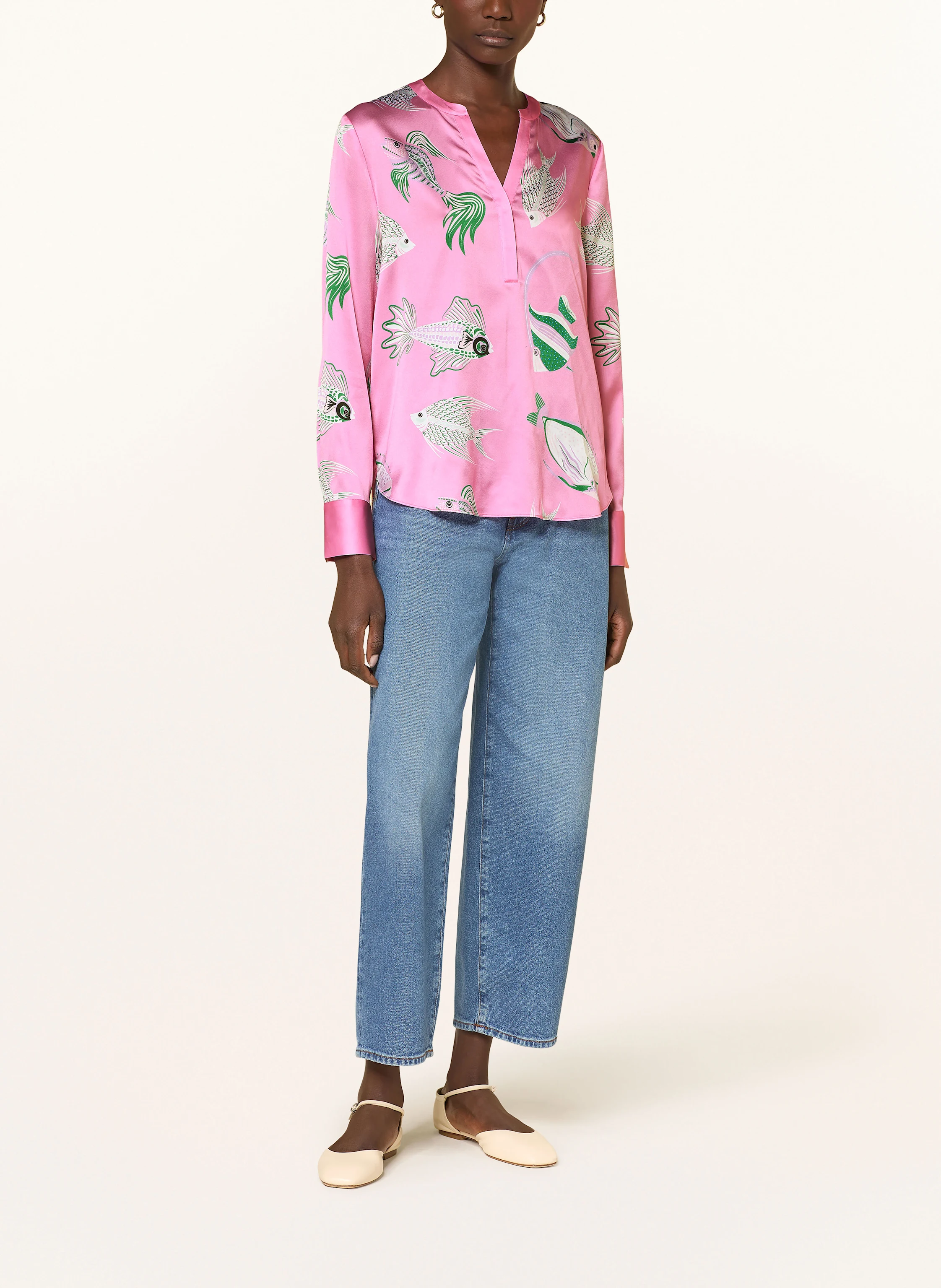 lilienfels Blusenshirt aus Seide