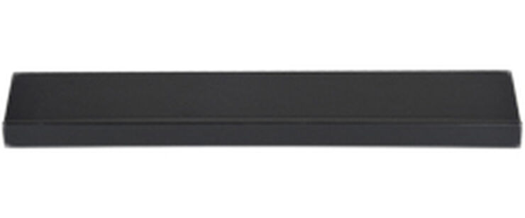 Ekta Living Floating wall shelf, Black laquered, small Black