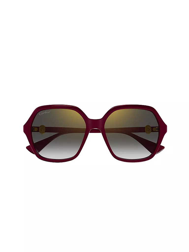 CARTIER Sonnenbrille CT0470S dunkelrot