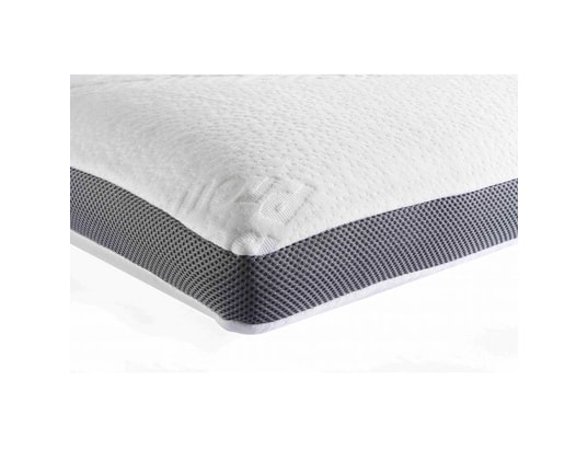 HERZBERG - Oreiller rectangle Oreiller en bambou à mémoire de forme hg3d6040-wht