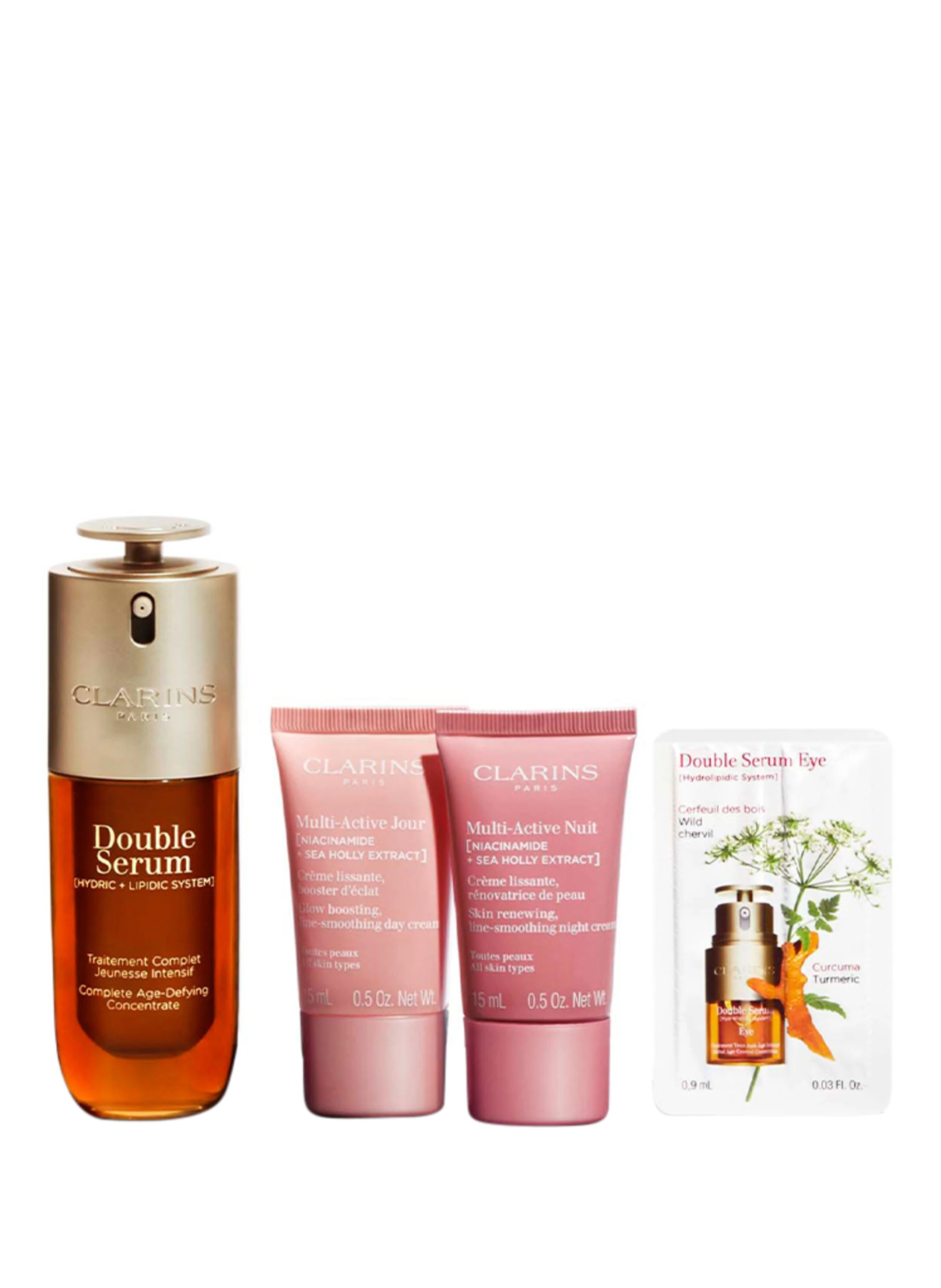 CLARINS DOUBLE SERUM & MULTI-ACTIVE SET