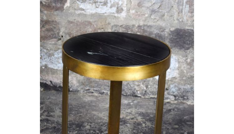 Salontafel Marble 40 Zwart