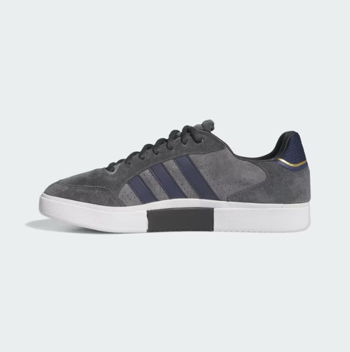 Adidas Skateboarding Tyshawn Low Carbon Carbon Grey Five 7 US / 40 EU