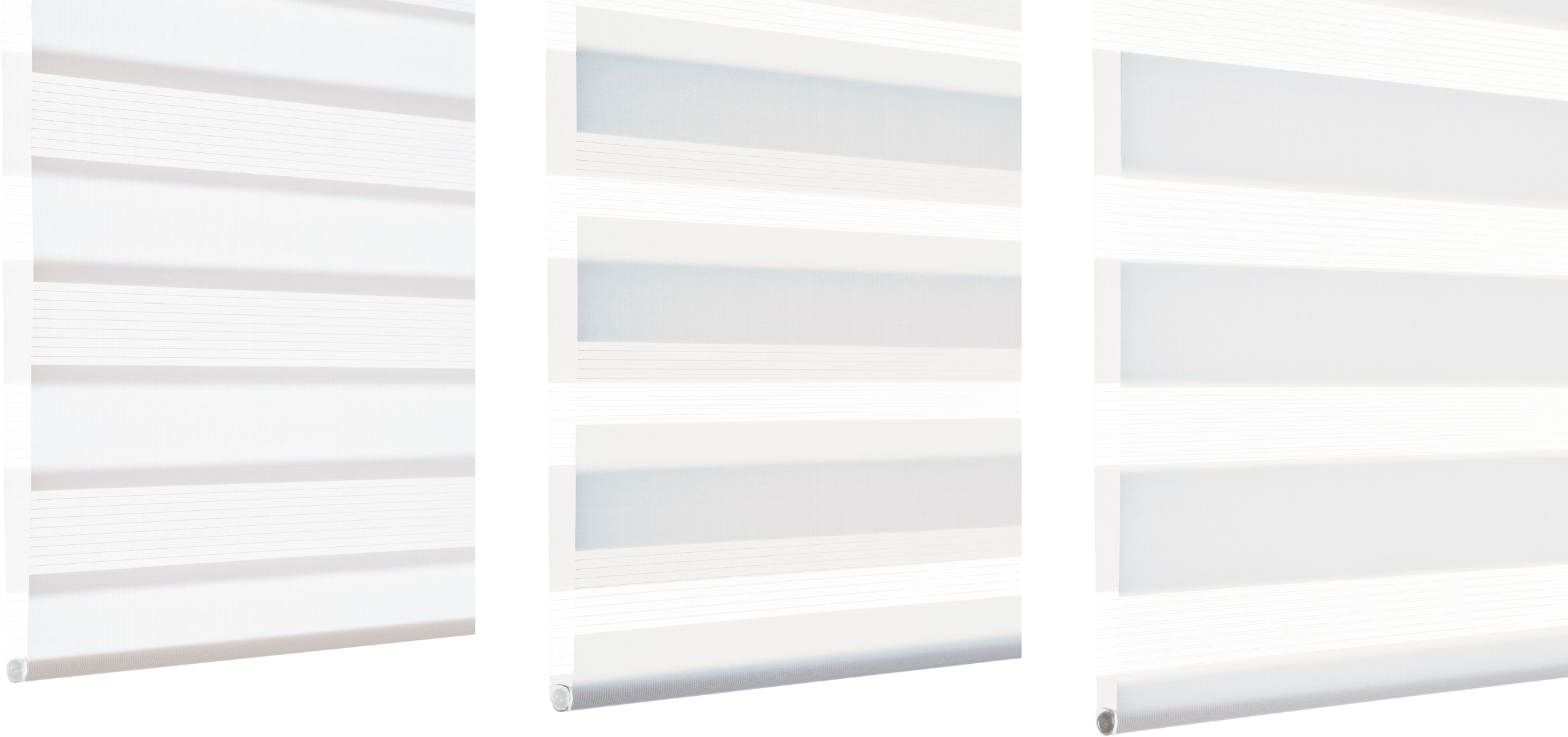 GARDINIA Doppelrollo »mit Aluminiumkassette« Lichtschutz Sichtschutz mit Bohren freihängend Hochwertige Optik und Staubschutz