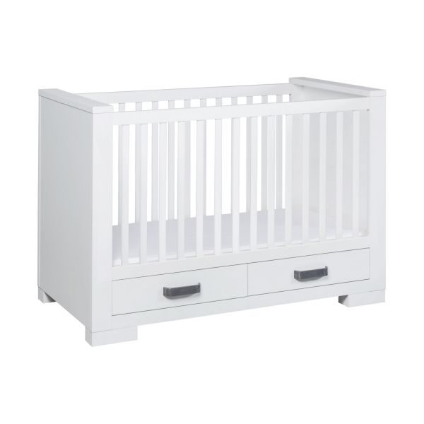 Kidsmill Brent Babybed Met Lade Wit 70 x 140 cm
