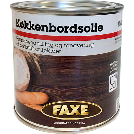 FAXE køkkenbordsolie 0,75 liter - natur