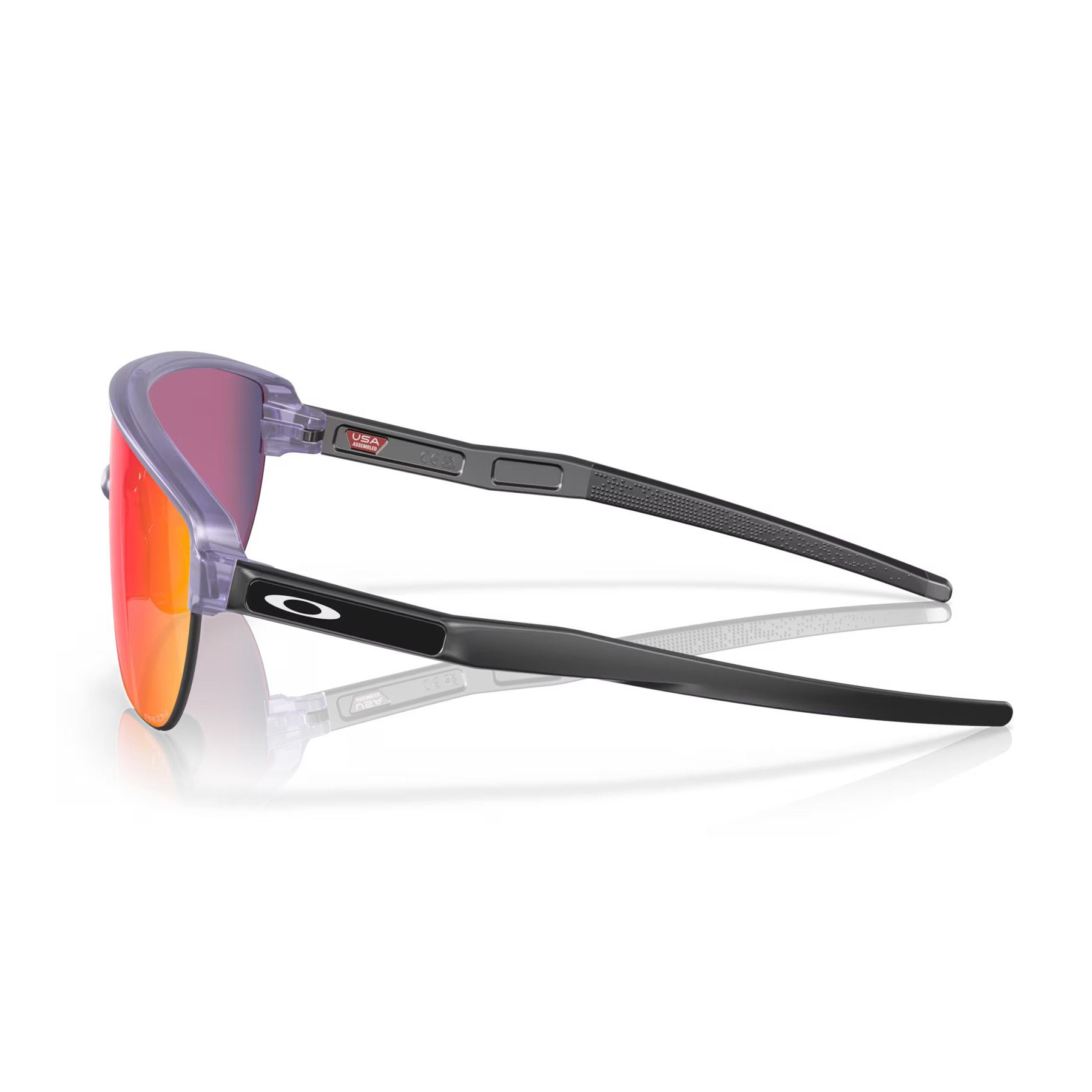 oakley corridor matte transparent lilac prizm road 523 oo9248 08 onesize