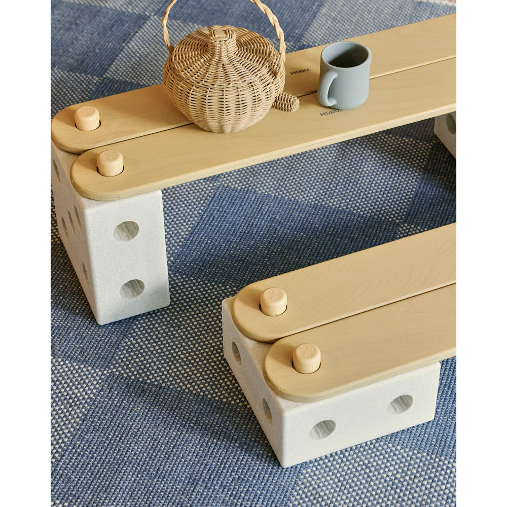 Køb MODU Balancebane Sand Grey / Honey Yellow