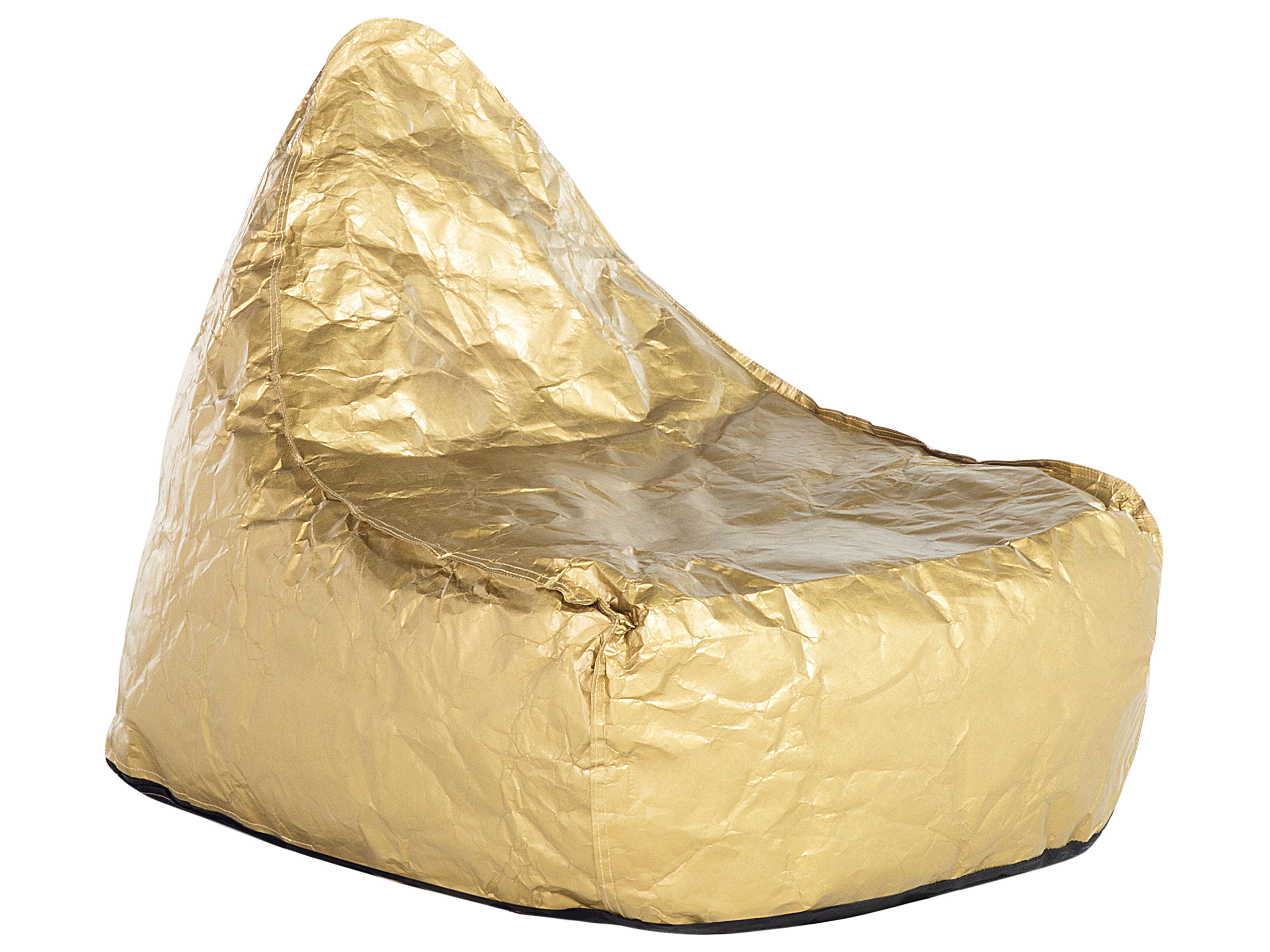 Zitzak 200 L DROP 63 cm 75 cm Goud