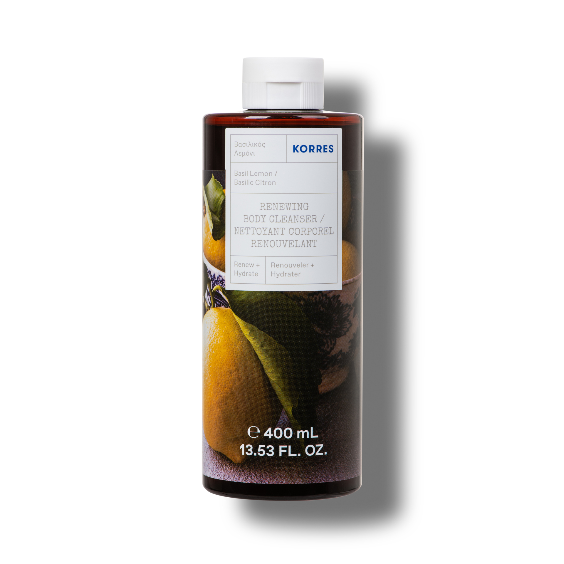 Korres Basil Lemon Showergel 400ml