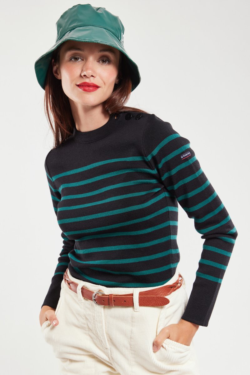 Pull marin rayé 