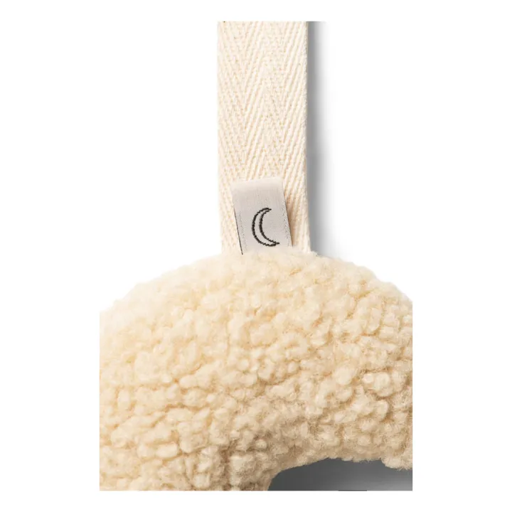 Dappermaentje Doudou attache tétine lune | Beige