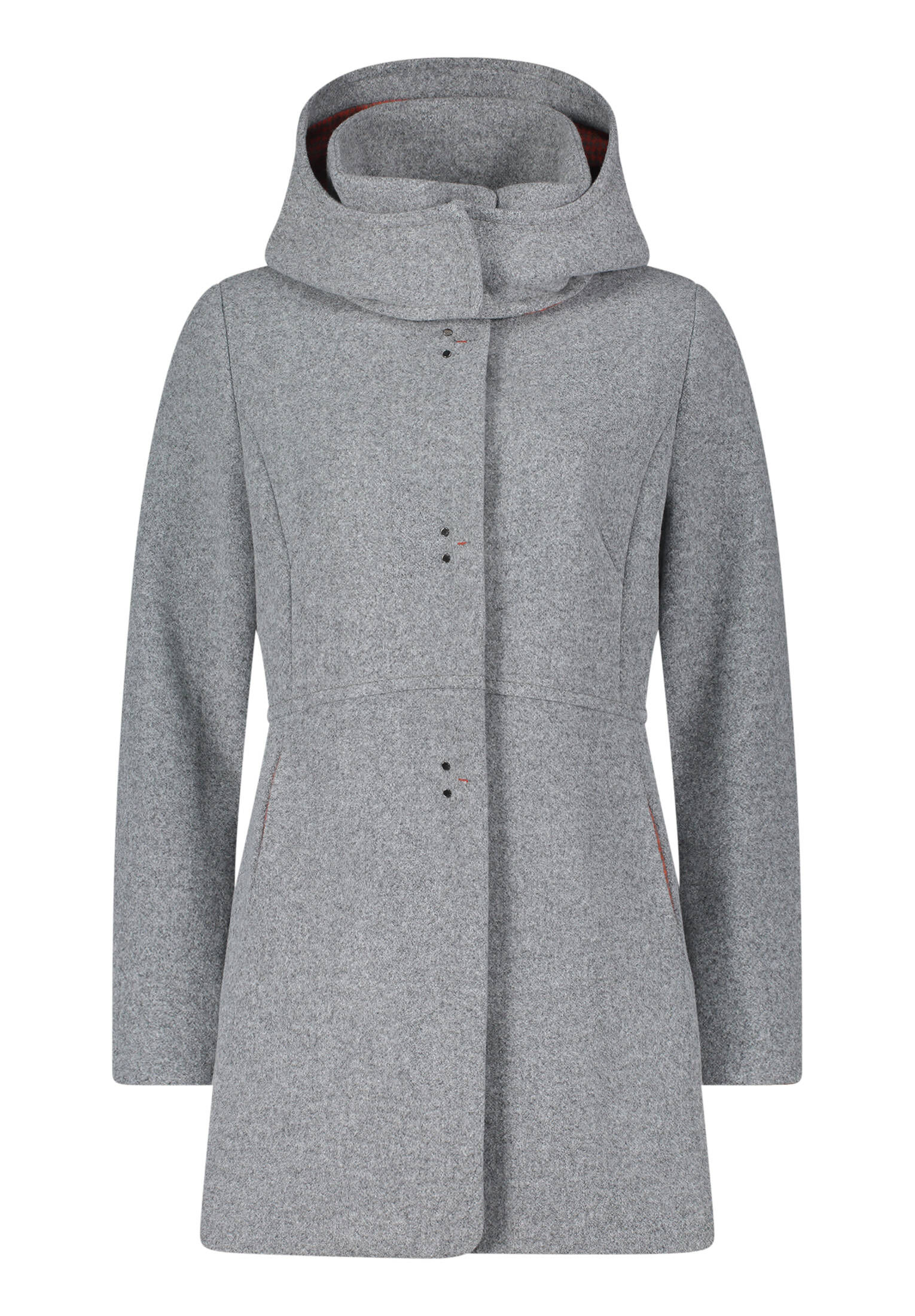 Amber & June| Damen Winterjacke mit abnehmbarer Kapuze
