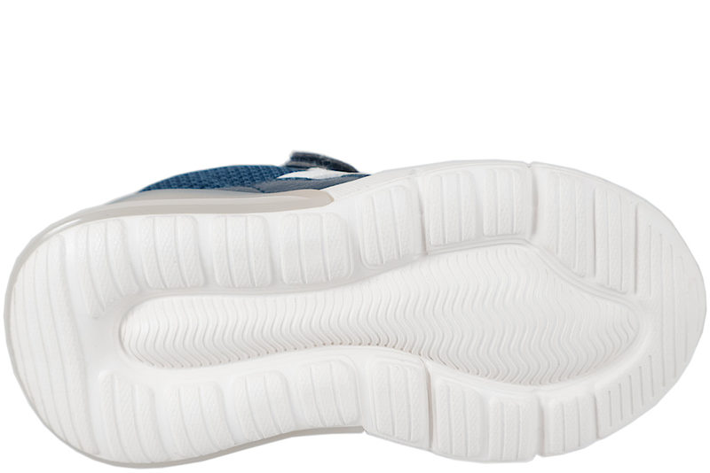 HUMMEL DAYLIGHT JR SKO I MØRKEBLÅT TEKSTIL MED LYS
