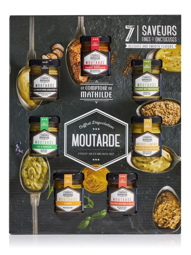 Le Comptoir de Mathilde Senfverkostungsset, 7x 35 g