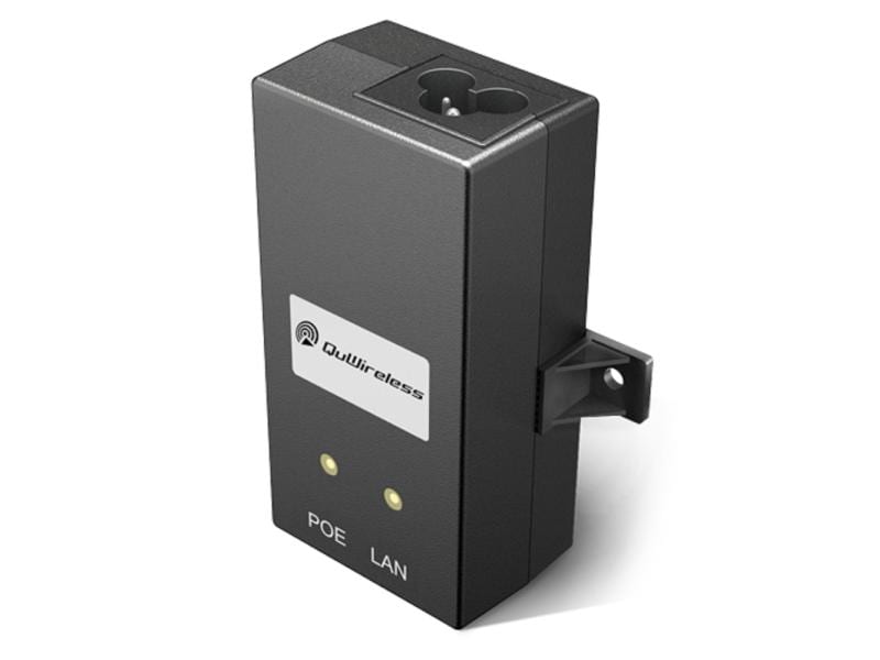 QuWireless PoE Injector QuPSU P248E Passiv PoE 24V, 0.8A Passiv PoE-Injector QuPSU P248E mit 24V, 0.8A für Teltonika RUT-Serie LTE-Router in einem QuSpot, QuMax oder QuMini Outdoor-Gehäuse