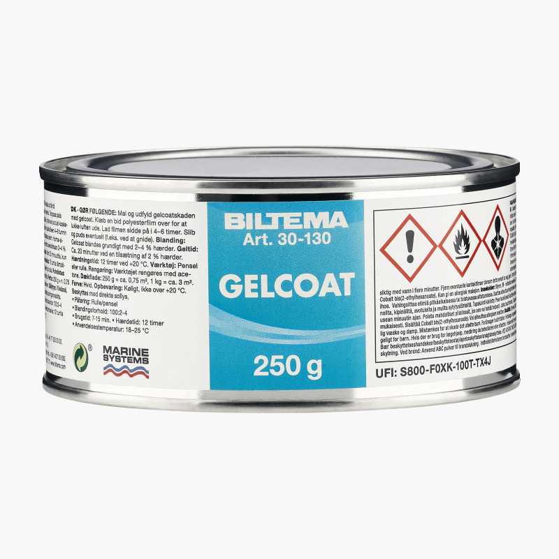 Gelcoat hvit, 250 g