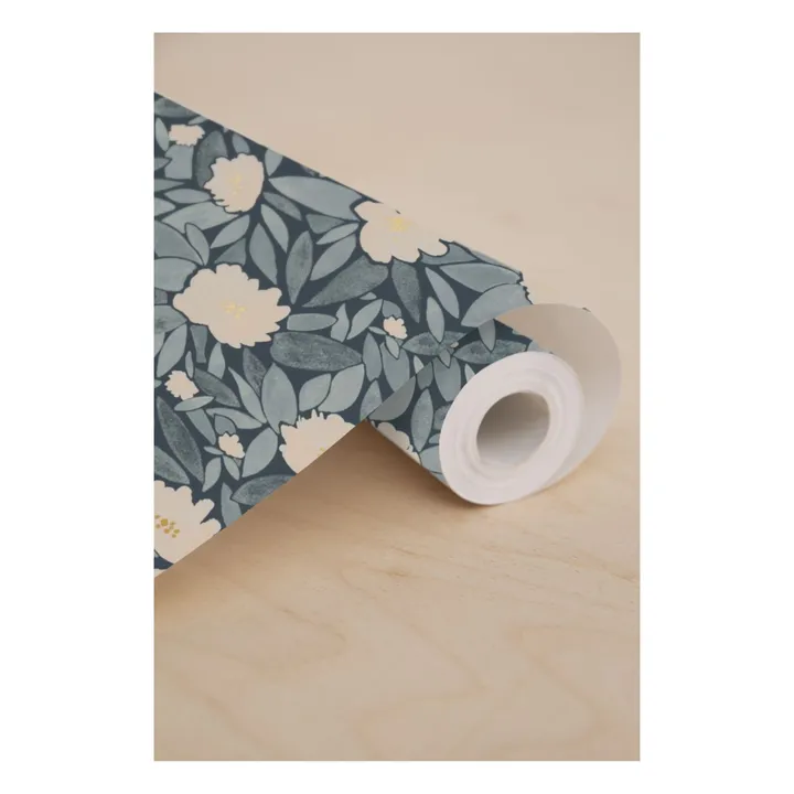 Maison Janette Rouleau de papier-peint Paulette | Bleu