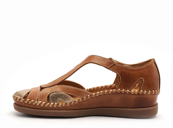Pikolinos nu pieds plats femme 1569 marron