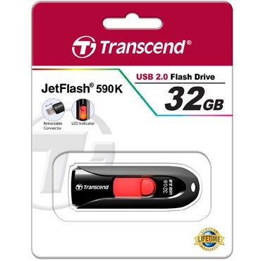 Transcend JetFlash 590K 64GB USB-stick