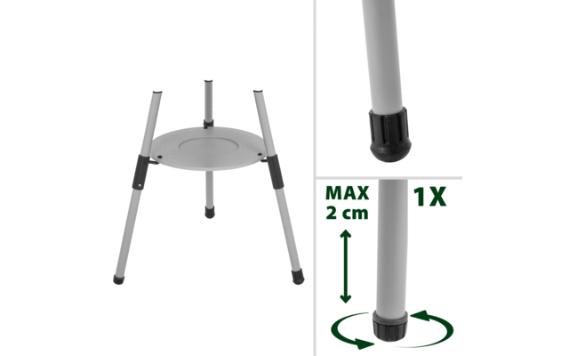 Brunner Devil BBQruiser HT reversible Grid Gas Outdoorgrill  tragbar