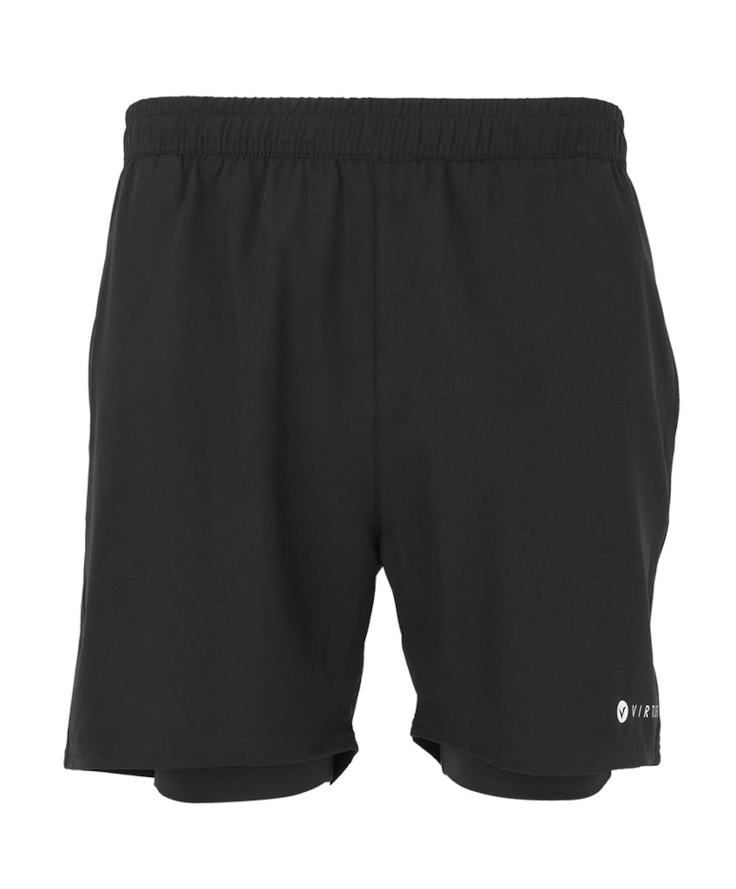 VIRTUS Zayne M 2-in-1 Shorts heren shorts zwart