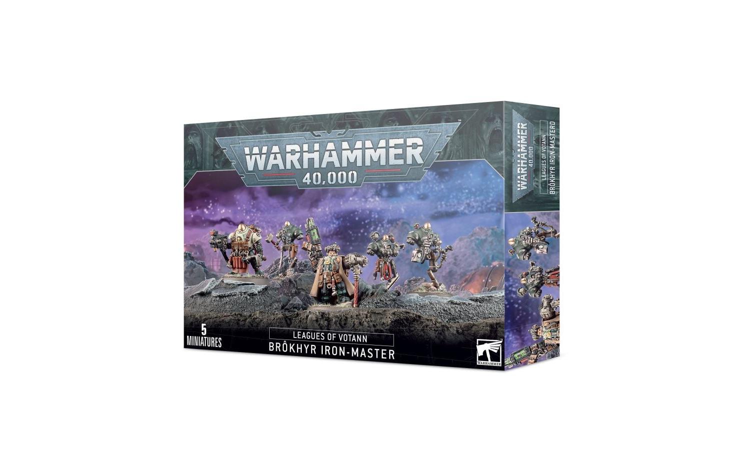 Figurenset Warhammer 40.000 Brôkhyr-EisenführerWarhammer 40.000 Miniatur Leagues of Votann: Brokhyr-Eisenführer