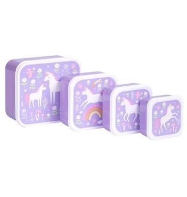 A Little Lovely Company Matbokssett, Unicorn dreams
