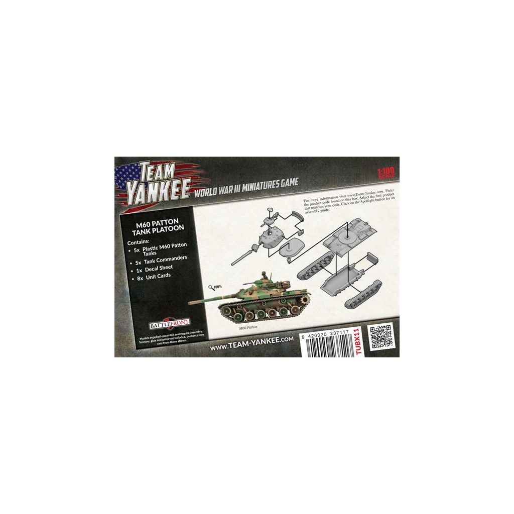 Team Yankee - M60 Patton Tank Platoon