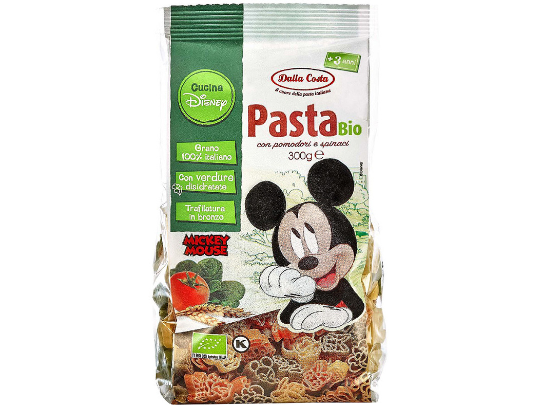 MASSA DALLA COSTA DISNEY MICKEY TRICOLOR BIO 300G