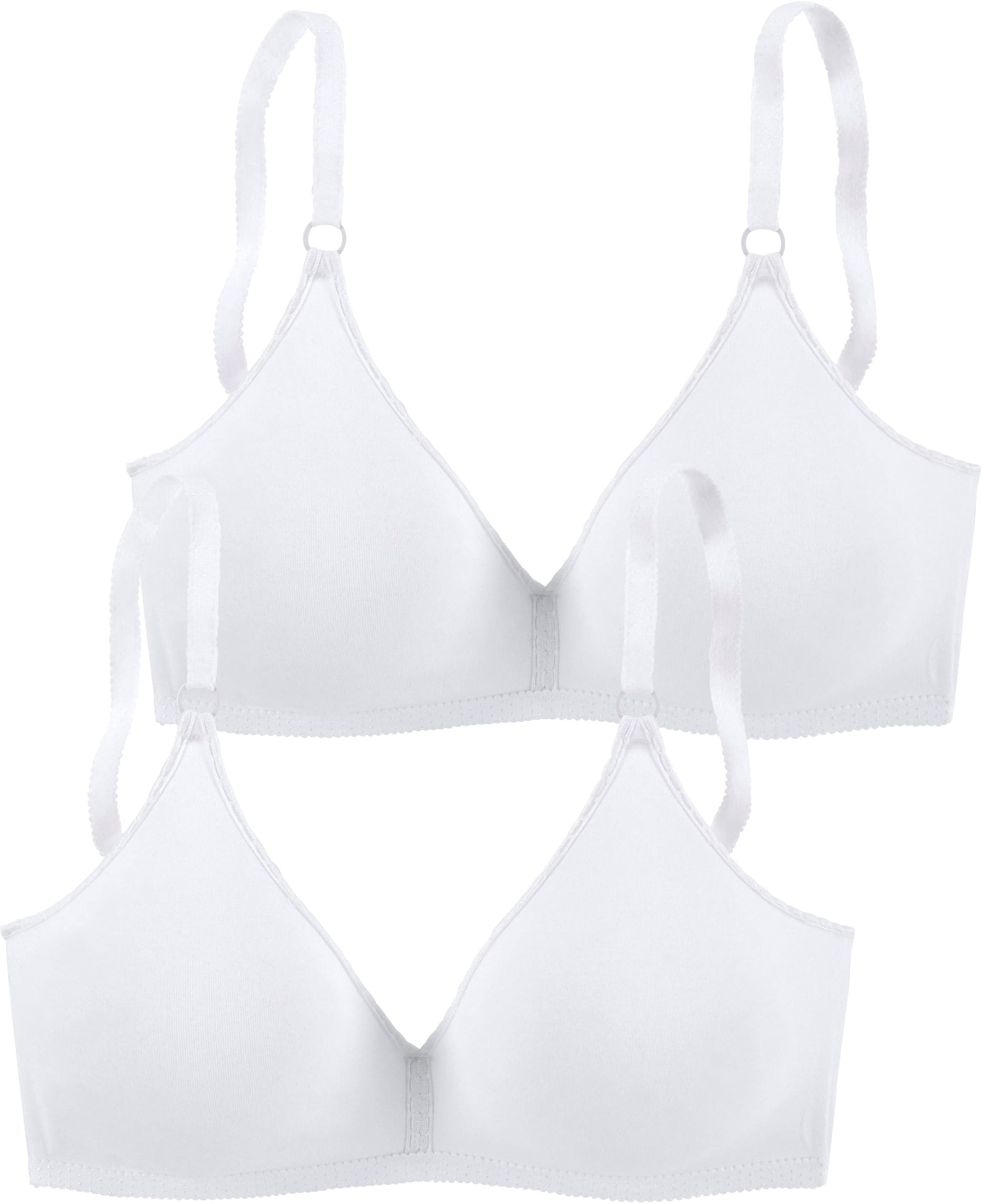 petite fleur Bralette-BH in 2xweiß