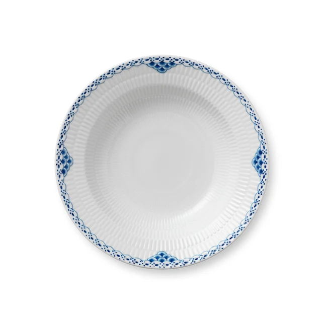 Royal Copenhagen  Prinsesse dyb tallerken - Ø21 cm.