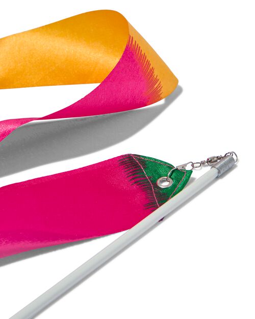 ruban de danse 175cm - arc-en-ciel