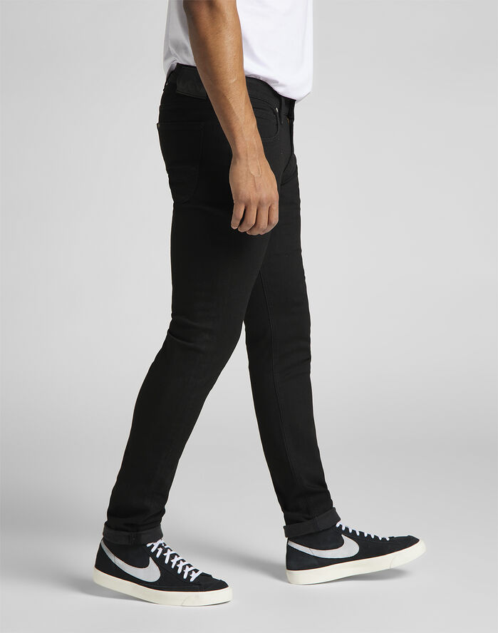 Lee Luke slim tapered Sort