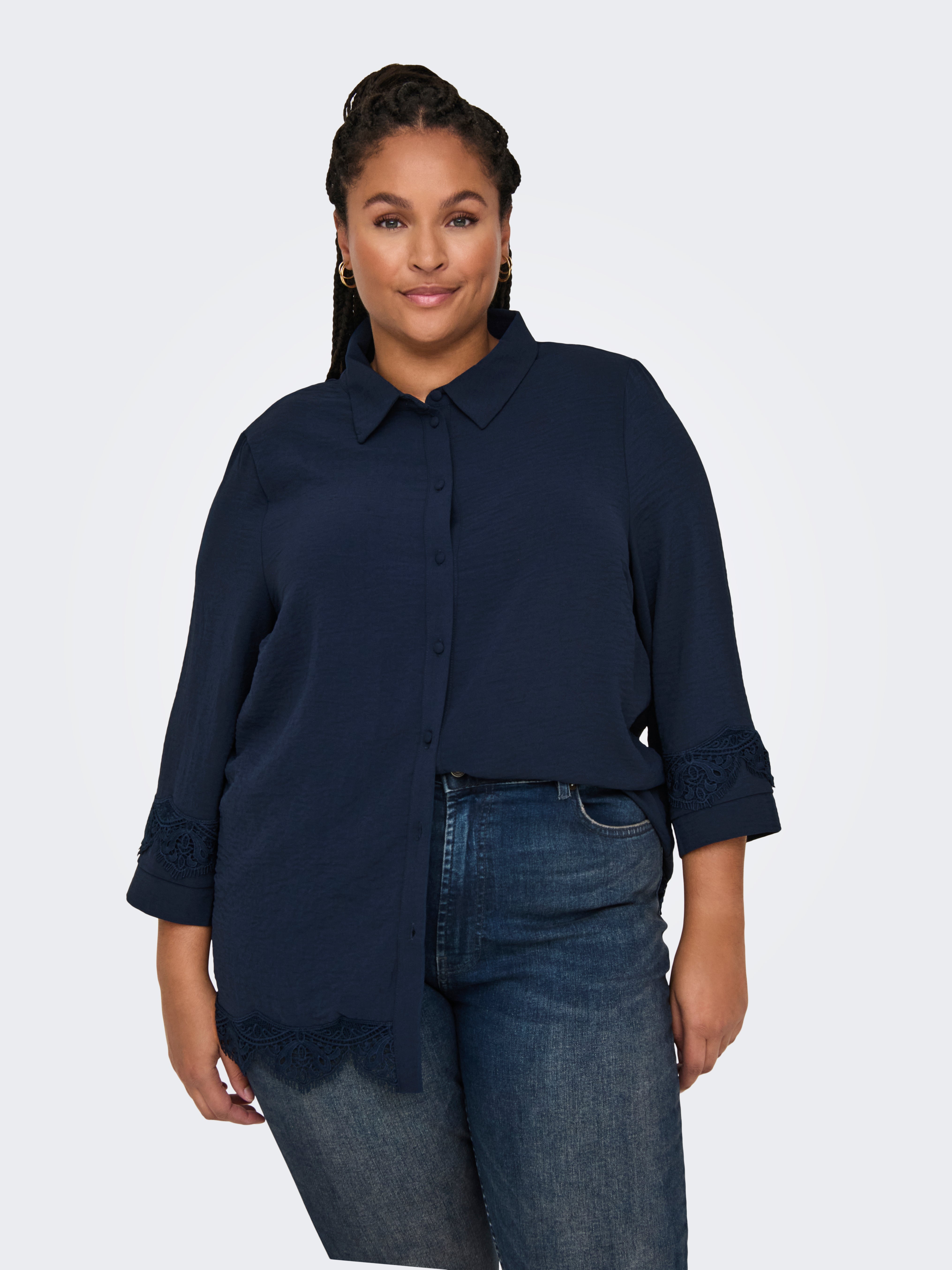 CARMETTA Hemd Navy Blazer