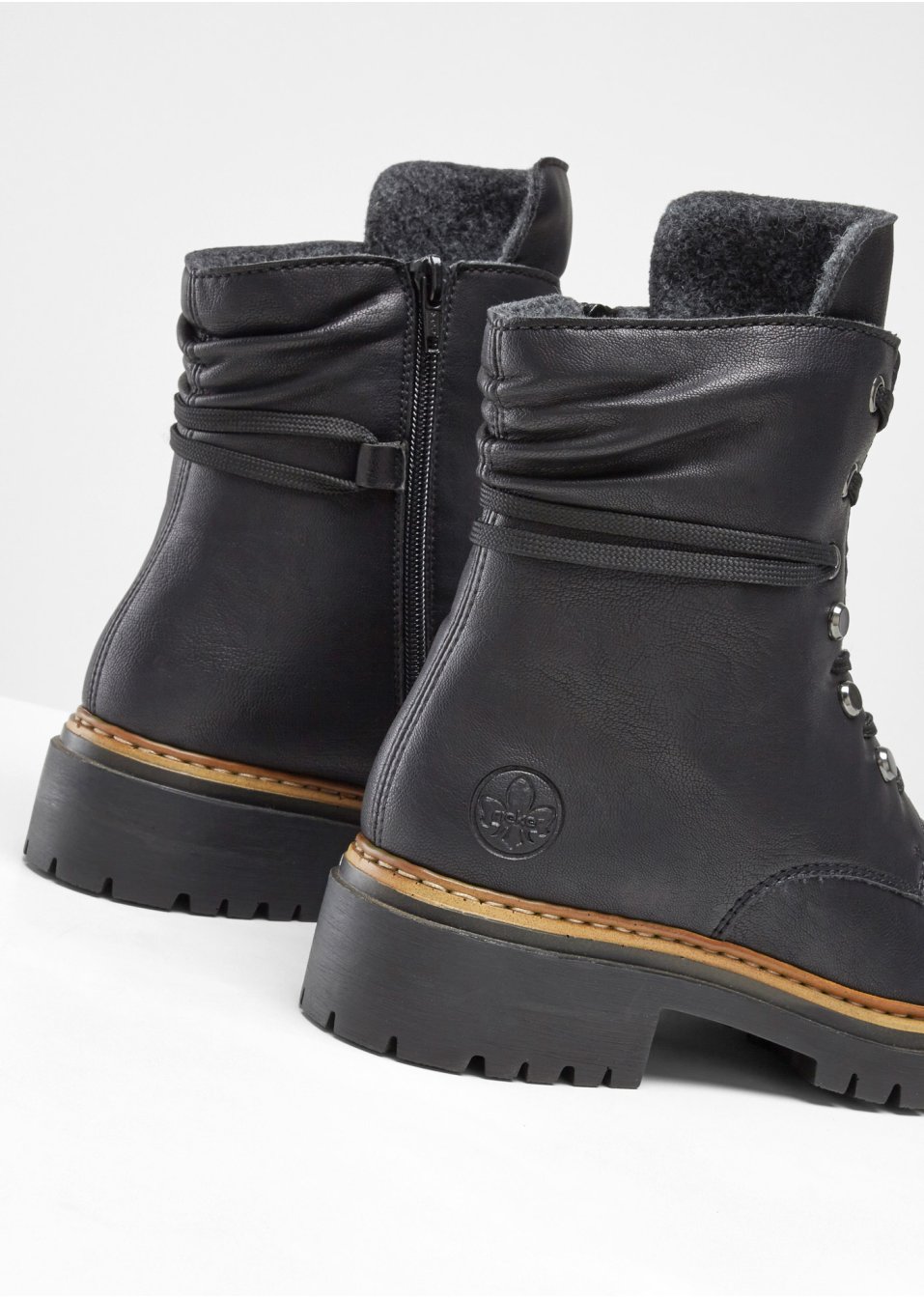 Boots à lacets Rieker
