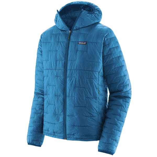 Doudoune randonnée PATAGONIA M'S MICRO PUFF HOODY VESSEL BLUE