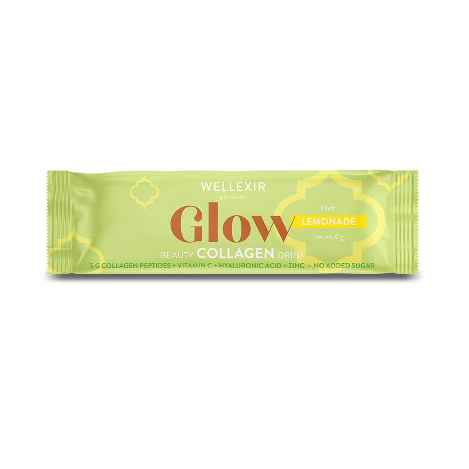 Wellexir - Glow Beauty DrinkLemonadeKasse med 50 Stk
