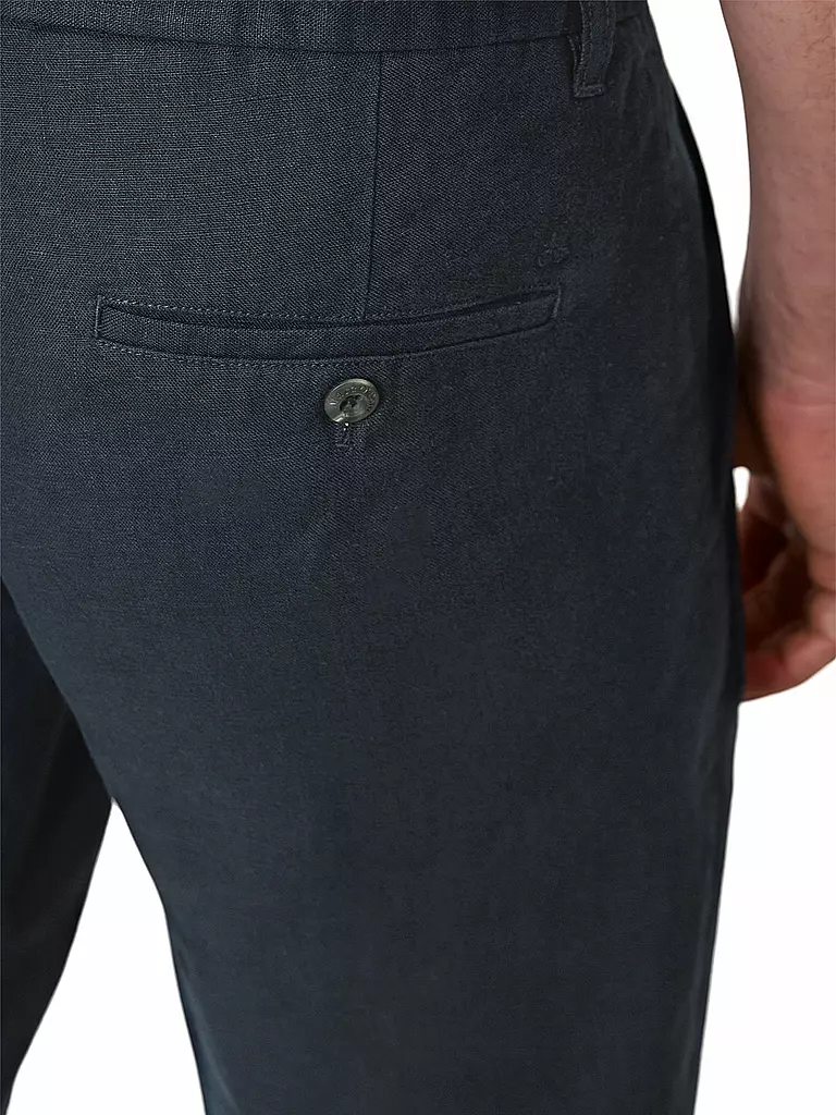 MARC O'POLO Leinenshorts  dunkelblau