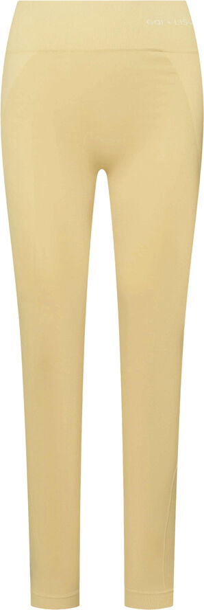 Gai&Lisva Shanti Seamless Leggings Light mustard