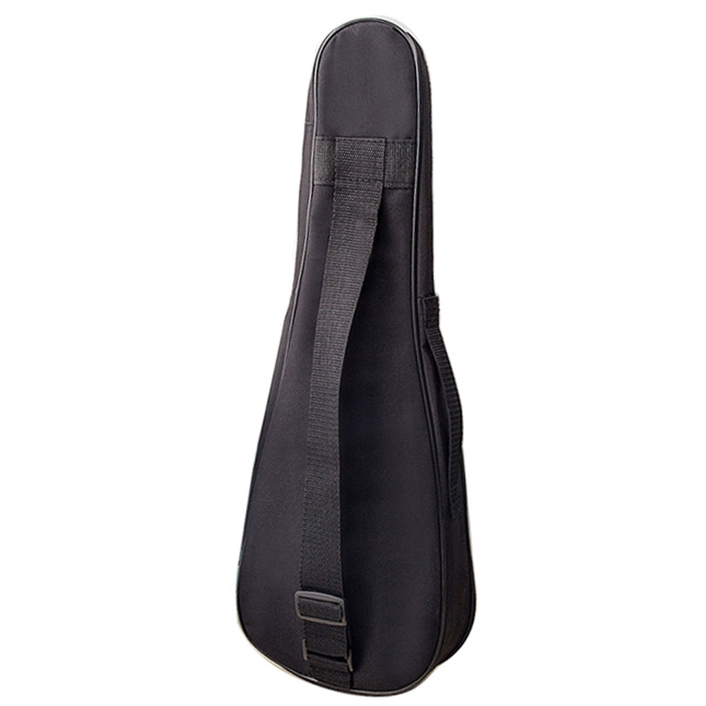 (Gr. M) 64x24cm Universal Ukulele Schutztasche Violinen Gig Bag Wasserabweisender Rucksack - Schwarz