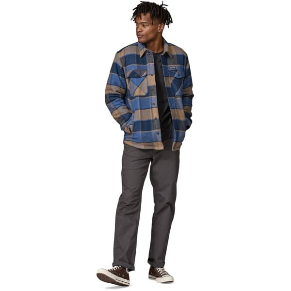 Chemise PATAGONIA M'S LW INSULATED FJORD FLANNEL SHIRT WILLIAM: SMOLDER BLUE