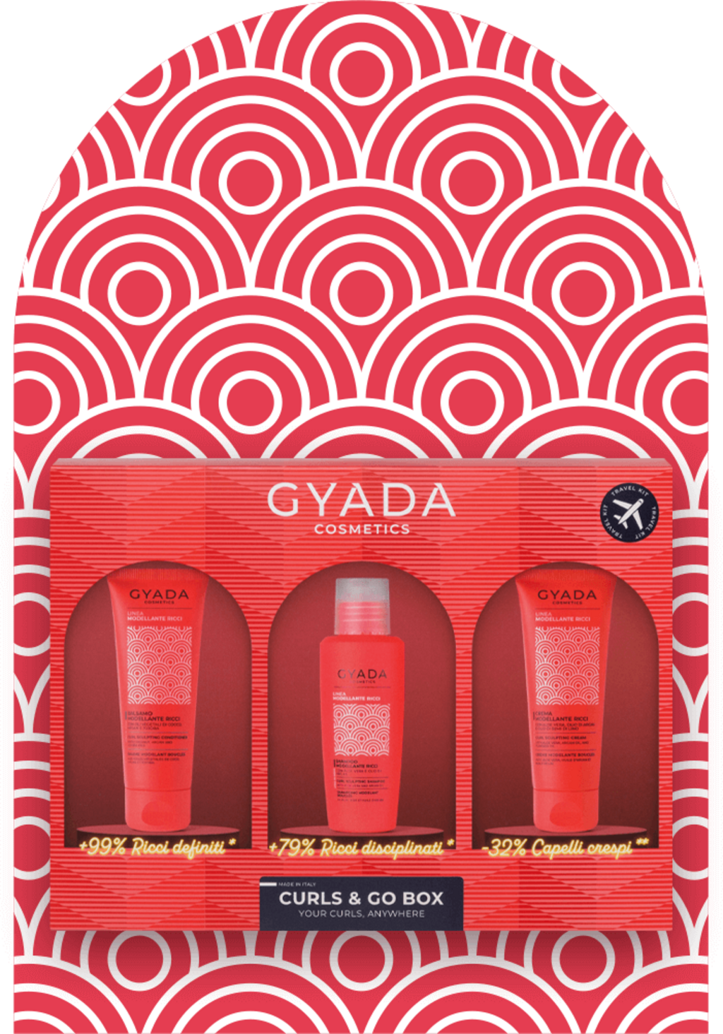 GYADA Cosmetics  CURLS & GO BOX