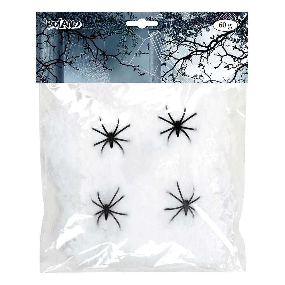 Halloween Spinnenweb 5 delig