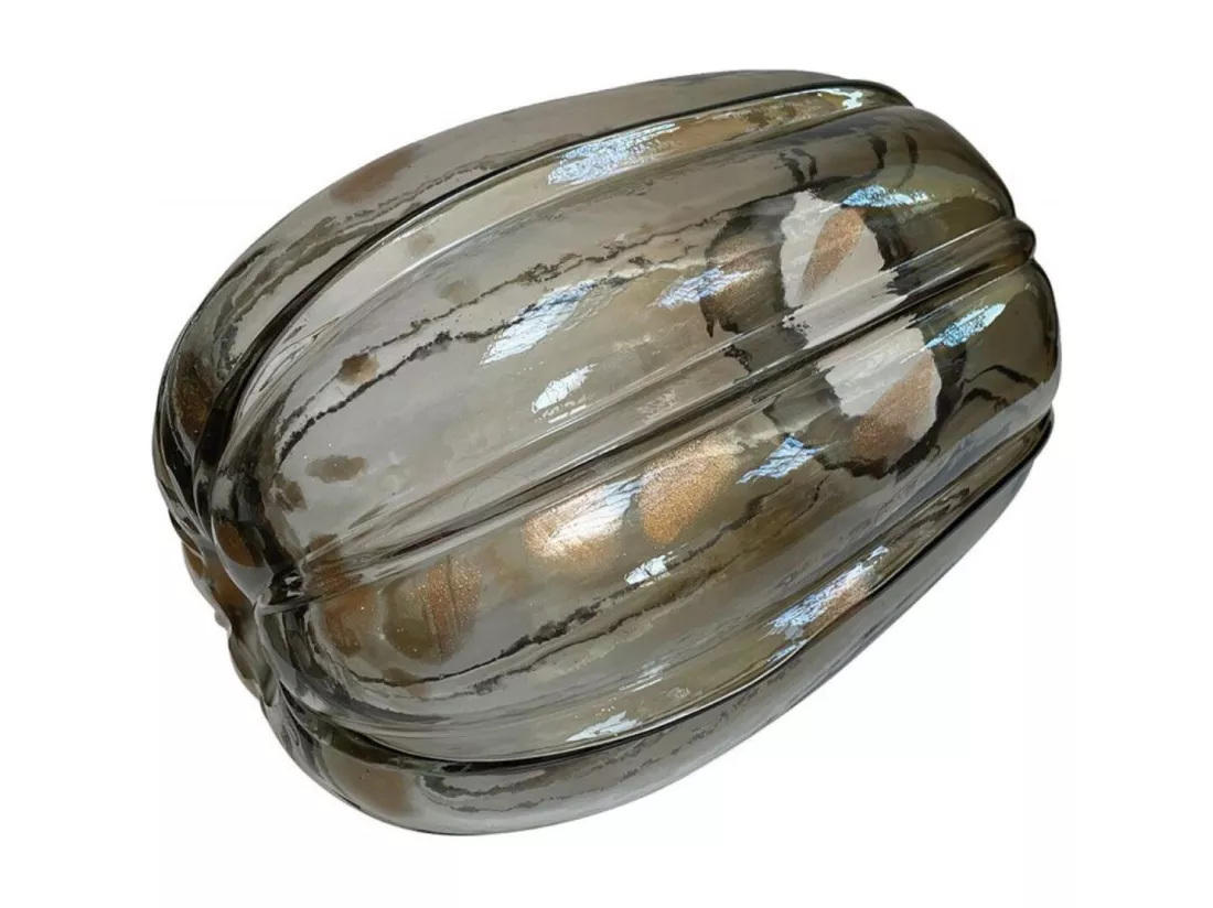 Vase Verre Gris - Voyage Interior's