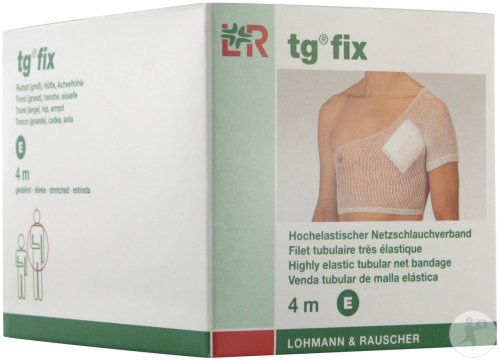 Lohmann & Rauscher Tg Fix Filet Tubulaire Tronc Large - Hanche - Aisselle New E 4m 1 Pièce (24244)
